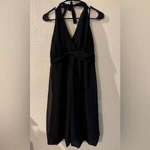 Rabbit Rabbit Rabbit Black Backless Dress